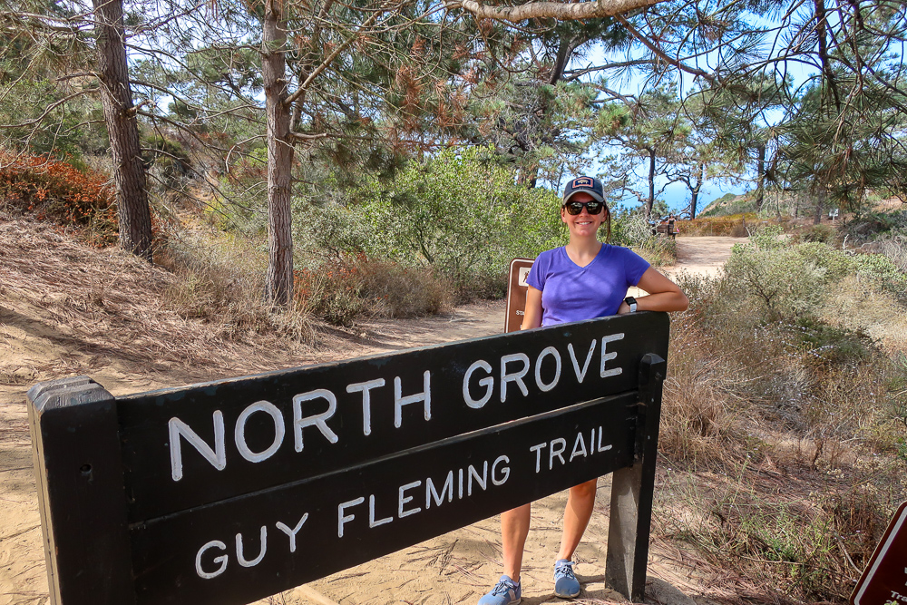 guy fleming trailhead torrey pines state reserve san diego la jolla hiking beginners guide
